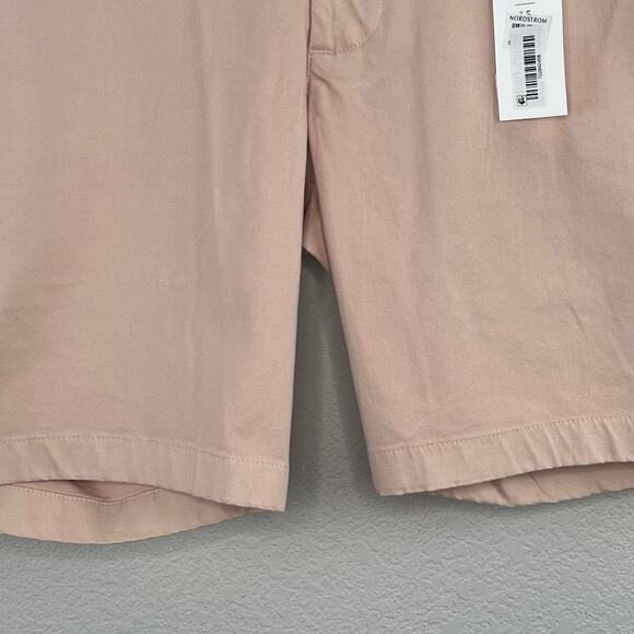 AG Adriano Goldschmied Wanderer Slim Chino Cotton Shorts Vintage Pink 38 NWT - Picture 7 of 15